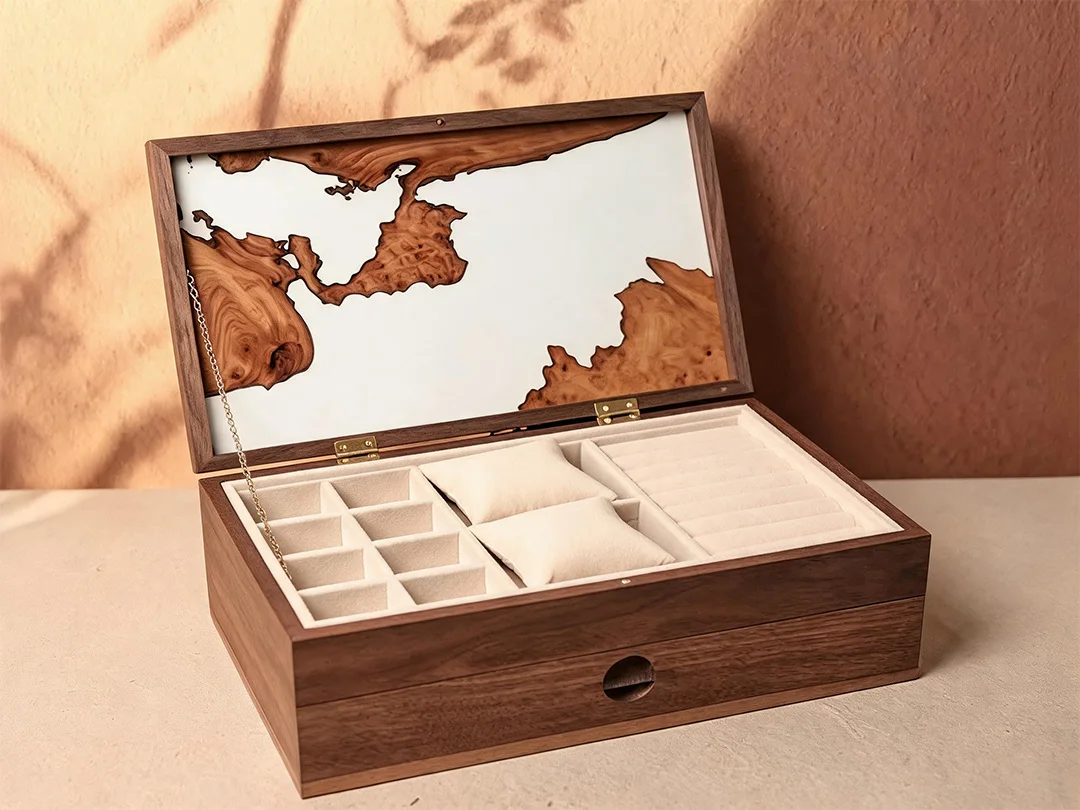 CC-004 Wood Isle Jewelry Box